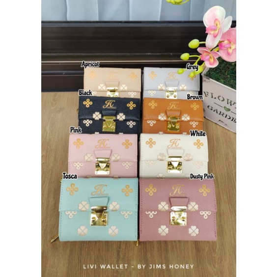 LIVI WALLET JIMS HONEY DOMPET PENDEK KUALITAS IMPORT