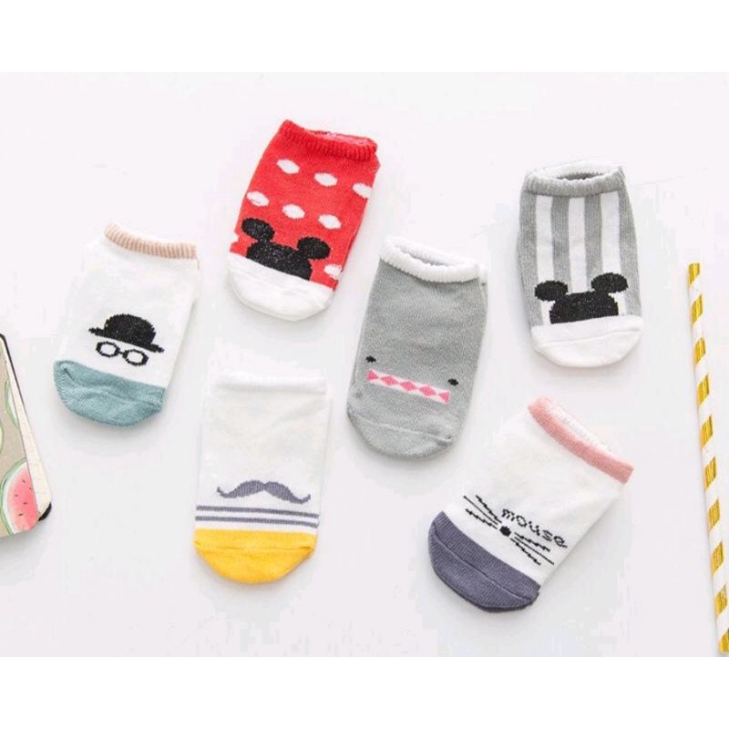 Kaos kaki bayi Kaos kaki anak anak cute lucu nyaman dipakai dengan antislip