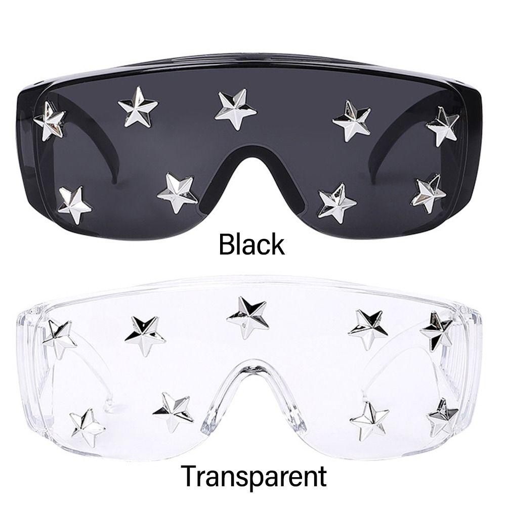 Lily Oversized Sunglasses UV400 Diamond Shades Pentagram