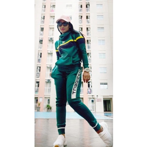 Baju Senam Sxb Dissident Duo Sweatshirt dan Jogger