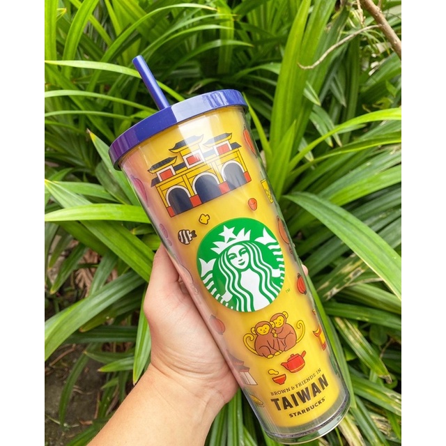 Taiwan Starbucks X Line Friends Fancy tumbler