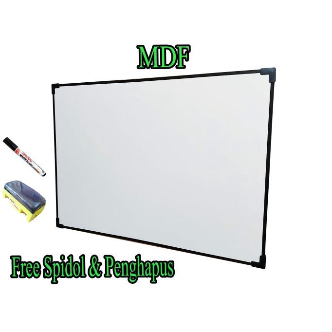 

Papan Tulis 60 x 80 cm Whiteboard Magnet dan Non Magnet
