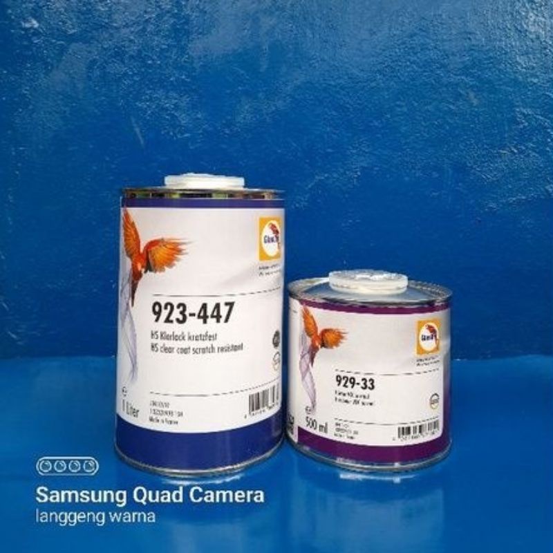 Pernis Glasurit 923-447 HS Clear Coat Scratch Resistant