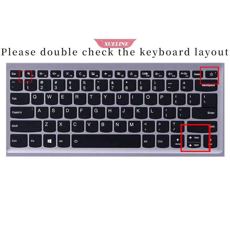 Film Pelindung keyboard 13.3 inch Bahan Silikon Untuk laptop Lenovo tide 7000-13 yoga720-13