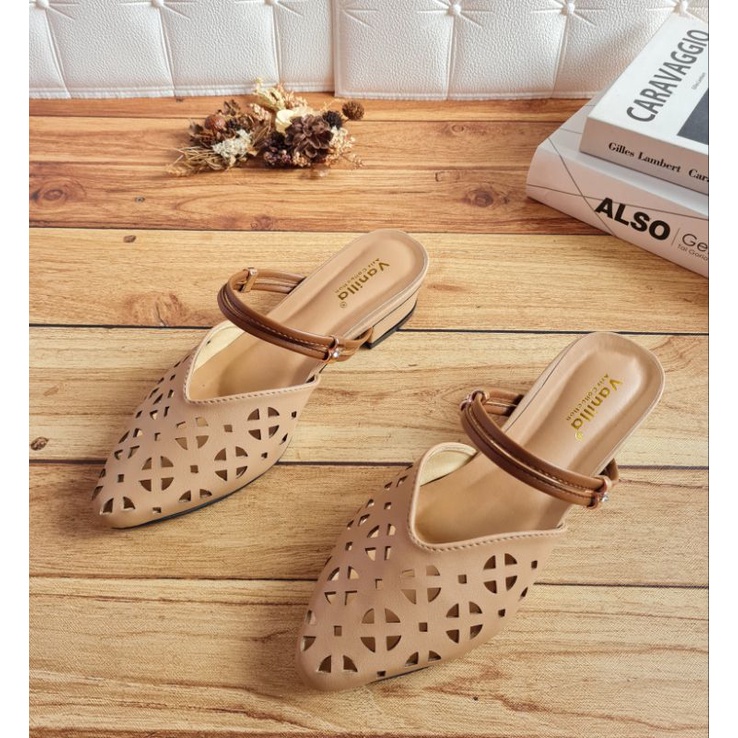 ABBUSHOES Bm 93 bapau mules opek nirin 3cm