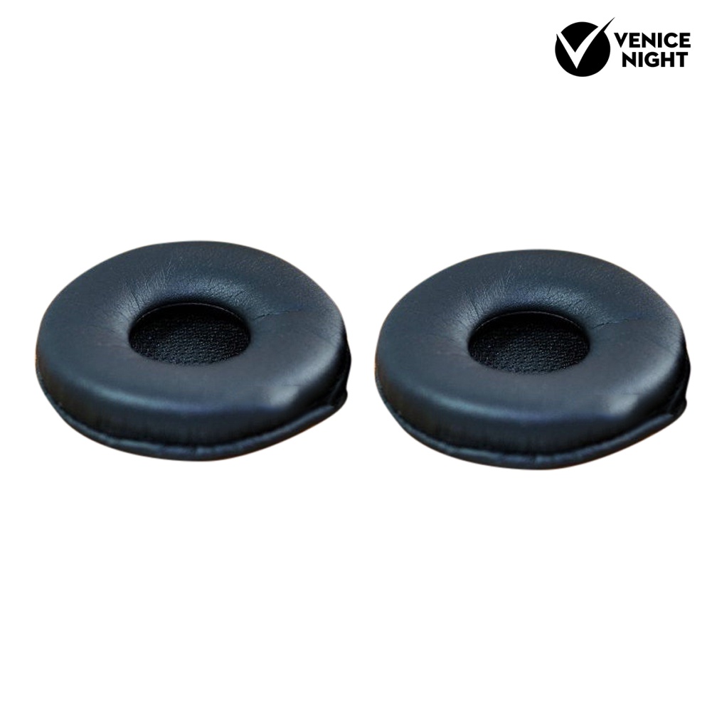 (VNEP) (Berkabel) 2Pcs Headset Pengganti Bantal Bantalan Telinga Cover untuk Koss Porta Pro PP Headphone