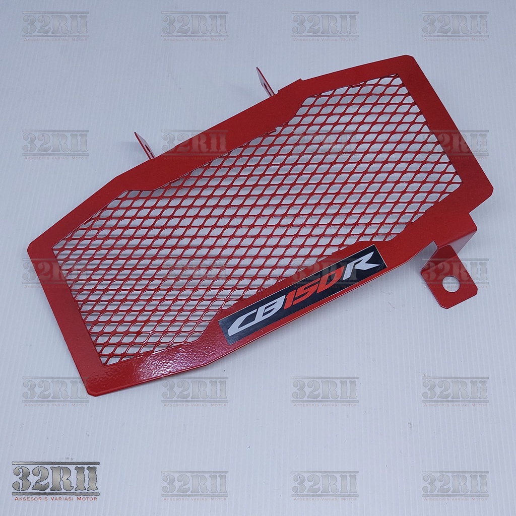 TUTUP RADIATOR HONDA CBR NEW 150 FACELIFT K45G MERAH HITAM