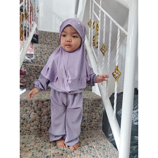 jilbab bayi / hijab bayi / hijab anak / TASYA MUTIARA / kerudung baby intsan 0-3thn / kerudung bayi