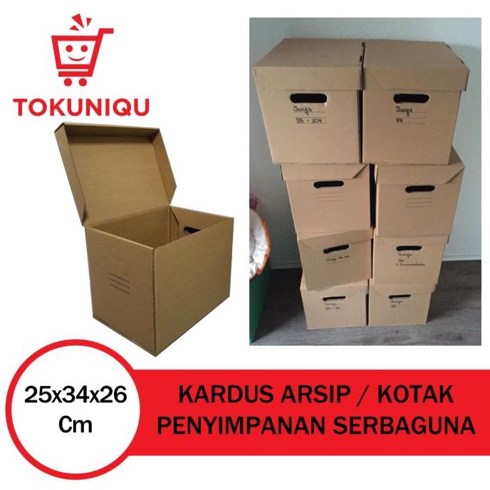 

.. Box File Kardus Kotak Arsip Penyimpanan Dokumen Karton Tebal Keras