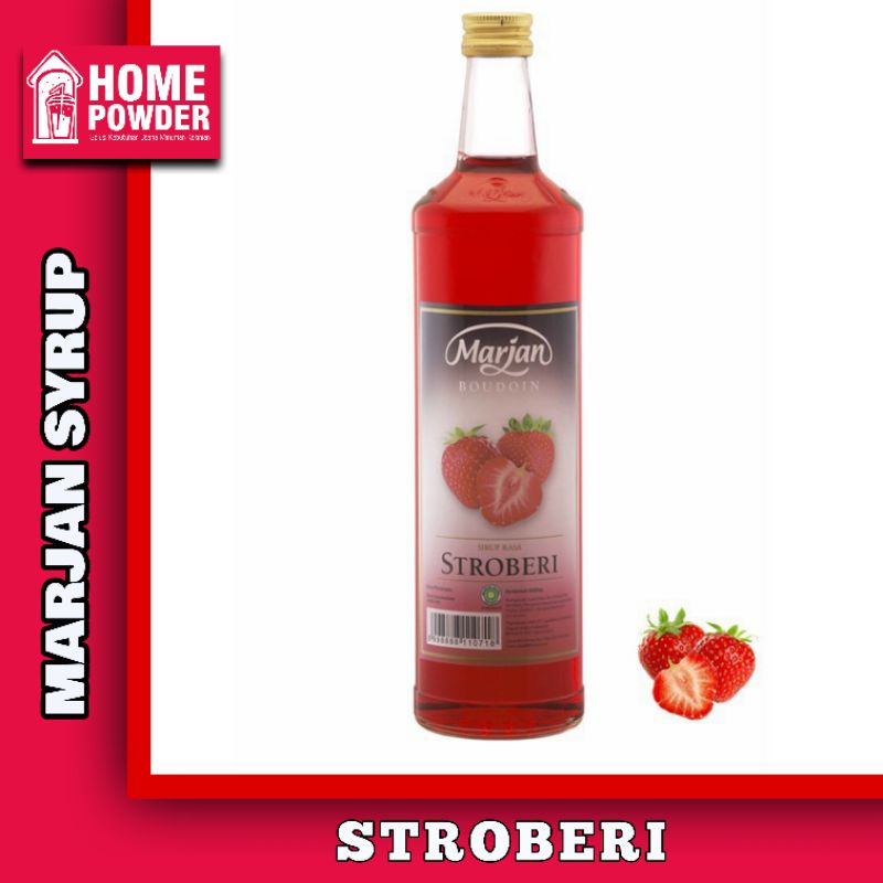 

Promo Murah Lebay Syrup Sirup Marjan Rasa Stroberi Strawberry 460Ml