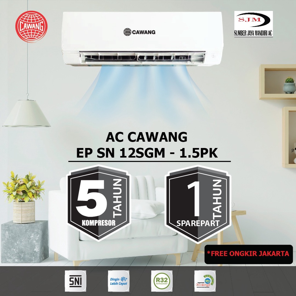 AC SPLITE CAWANG EP SN 12SGM - 1.5 PK