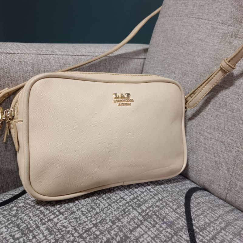 Sling Bag LAP Los Angeles Project warna Creme