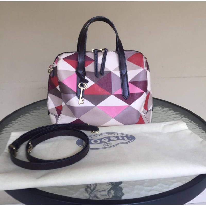 tas Fossil Rachel satchel preloved pl second bekas fosil