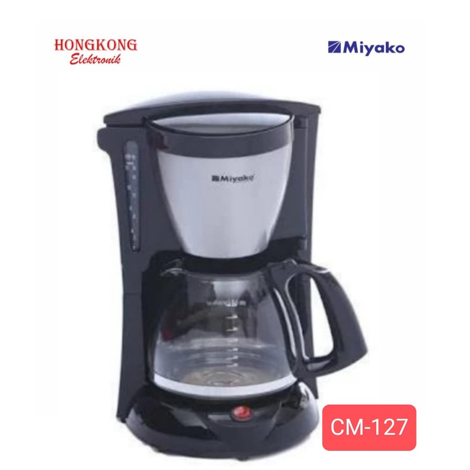 Coffee Maker Miyako CM-127 | Mesin alat penyeduh kopi CM127 saringan
