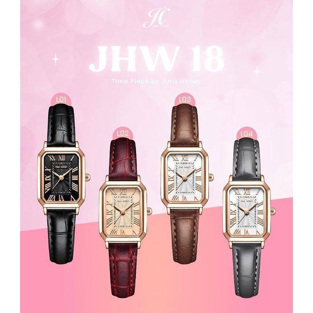 JAM TANGAN WANITA KODE 18 ( JHW 18 ) JIMS HONEY