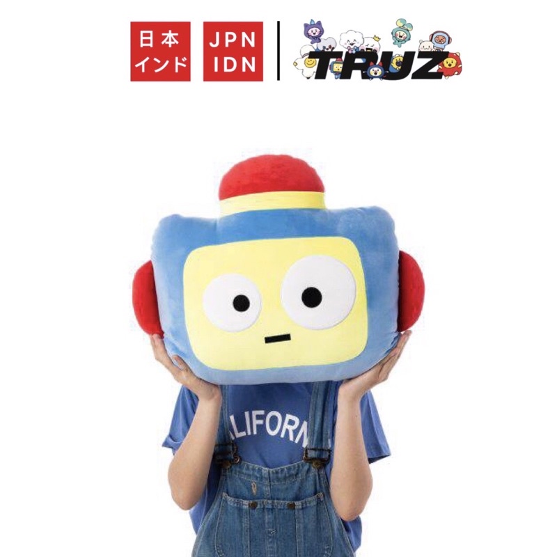 [ Pre Order ] Line Truz | Face Cushion ( Bantal muka karakter Truzz )