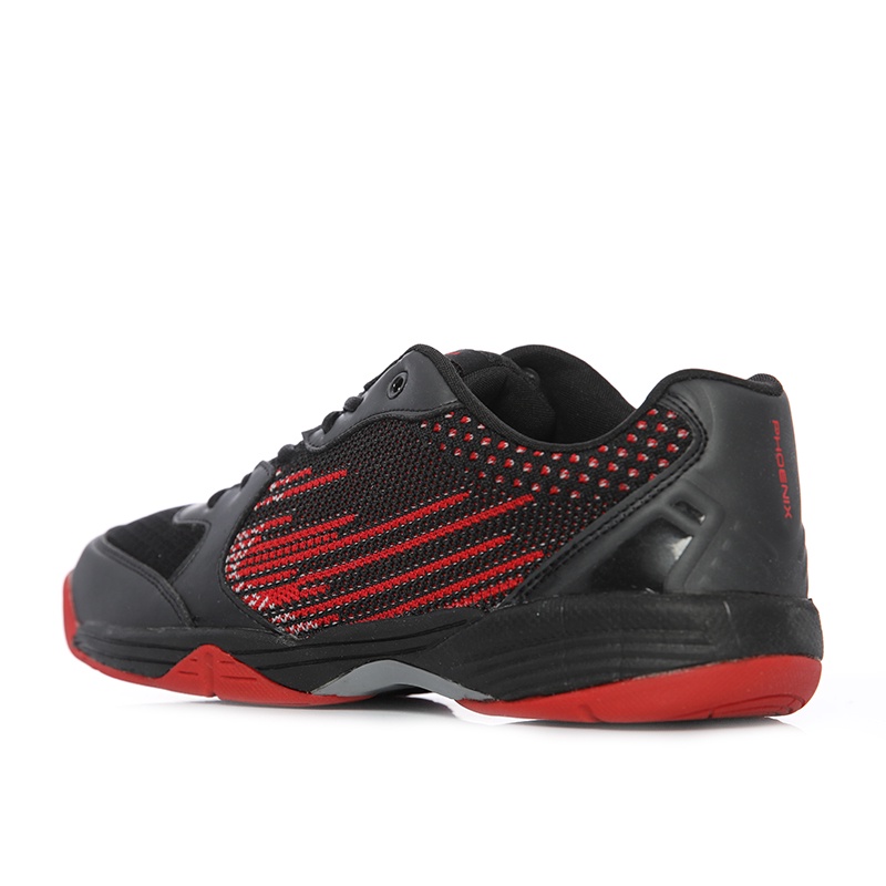 Phoenix Men Flick Sepatu Badminton Pria - Black