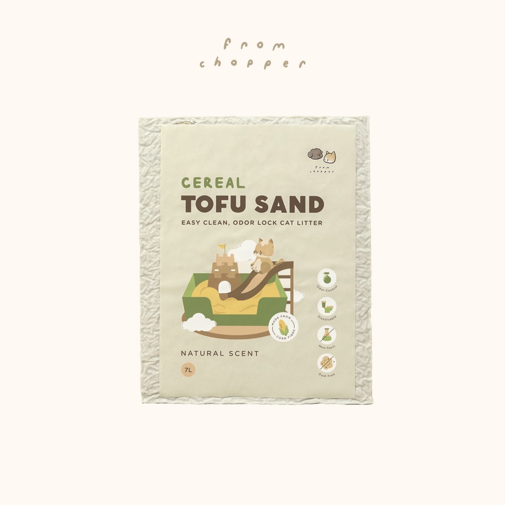 Jual From Chopper Cereal Tofu Sand (Tofu Litter) Shopee Indonesia