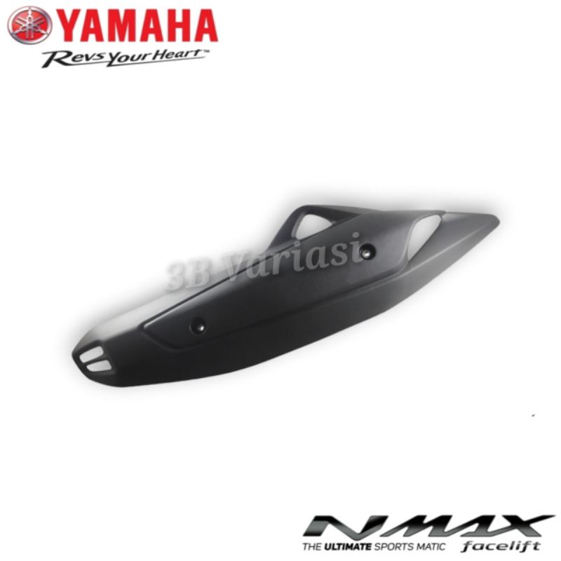 tutup Cover Tameng Knalpot Yamaha Nmax Old Nmax Lama Tahun 2015-2019 Original Standar