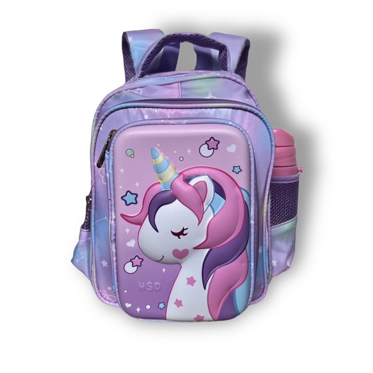 Tas ransel pop it jumbo muat untuk buku tulis tas unicorn
