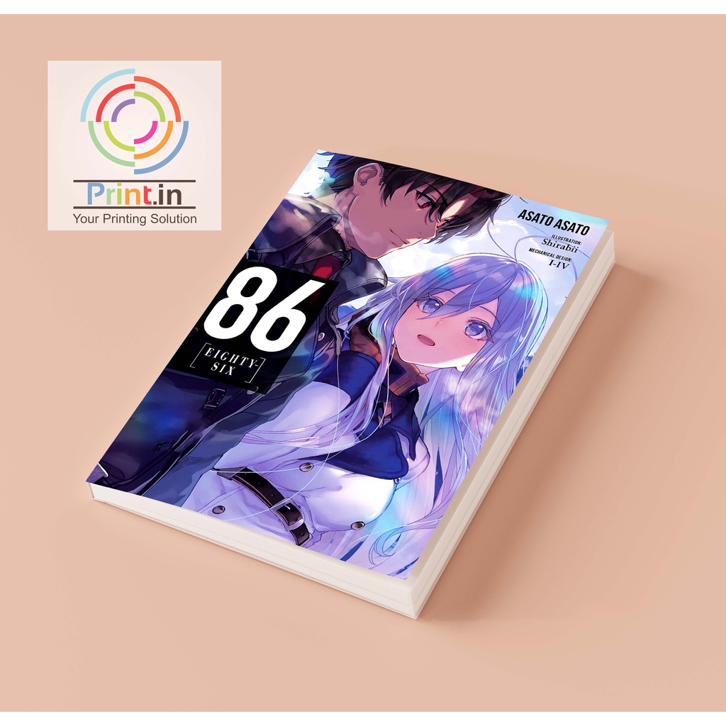 Notebook Anime 86 Eighty Six Motif 2 Softcover