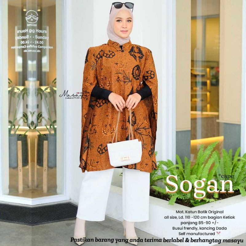 Atasan Batik Murah Sogan Batik Solo Tuman