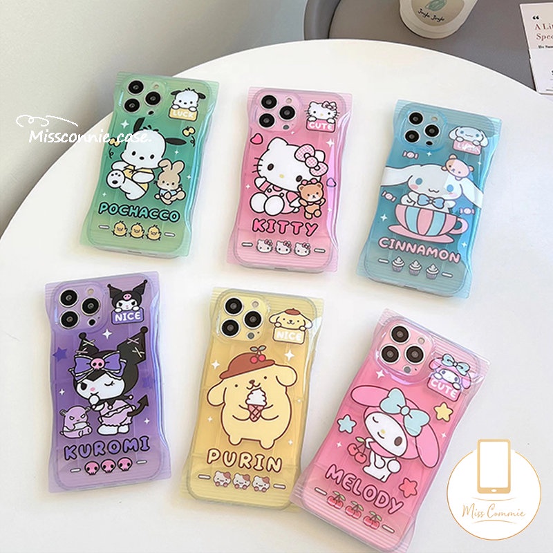 Soft Case TPU Motif Kartun Kucing Untuk IPhone 11 12 13 14 Pro Max 7 8 6 6s Plus XR 7Plus 8Plus X XS Max SE 2020