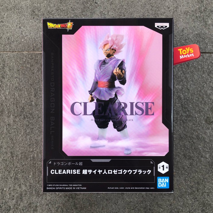 BANPRESTO Clearise Rose Goku Black RAHSU