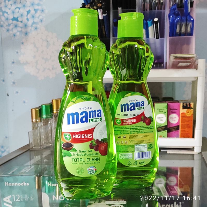 Jual Mama Lime Total Clean 400ml Botol - Pencuci Piring Higienis dengan ...