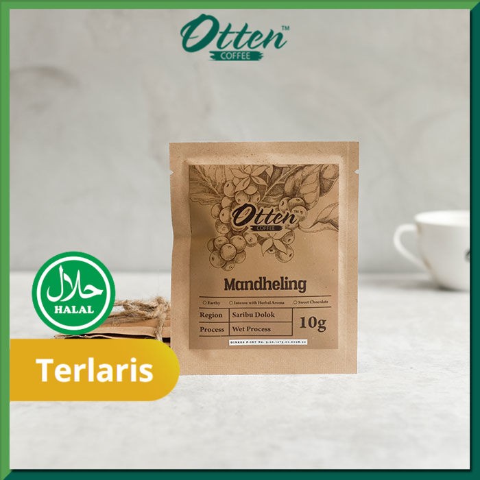 

DRIP COFFEE 10G ARABICA MANDHELING (4 SACHET)