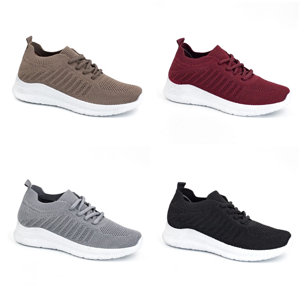 Sepatu Wanita Sneakers Wanita Import Cewek Sport Bertali Shoes Kasual Fashion Shoes Wanita LSV229