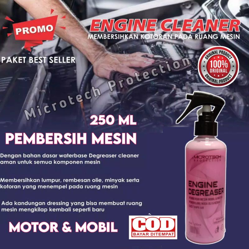 Pembersih Mesin/Motor/Mobil/Engine Degreaser/Cleaner/Penghilang Noda Oli/Kerak/Karat