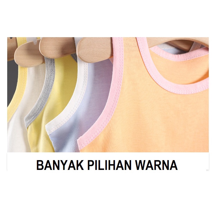 KAOS SINGLET BAJU BAYI ANAK LAKI PEREMPUAN SAMPAI  8 TAHUN IMPORT CEWEK COWOK