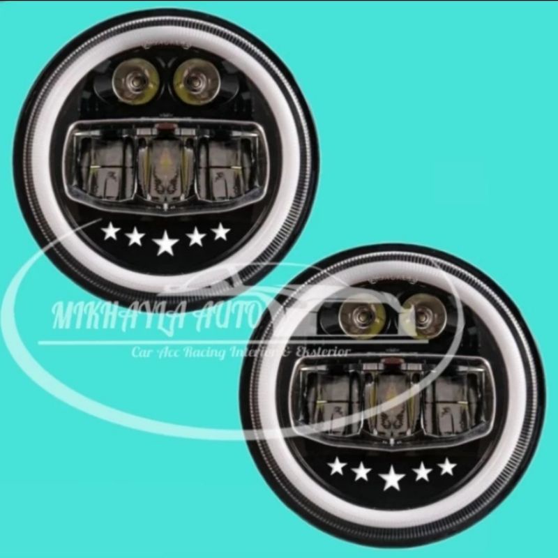 Lampu Led Headlamp Lampu Headlamp 7inch Jeep Jimny Rubicon Hardtop