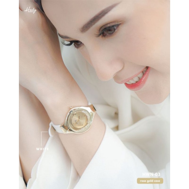 Hody jam tangan wanita analog HWN 03
