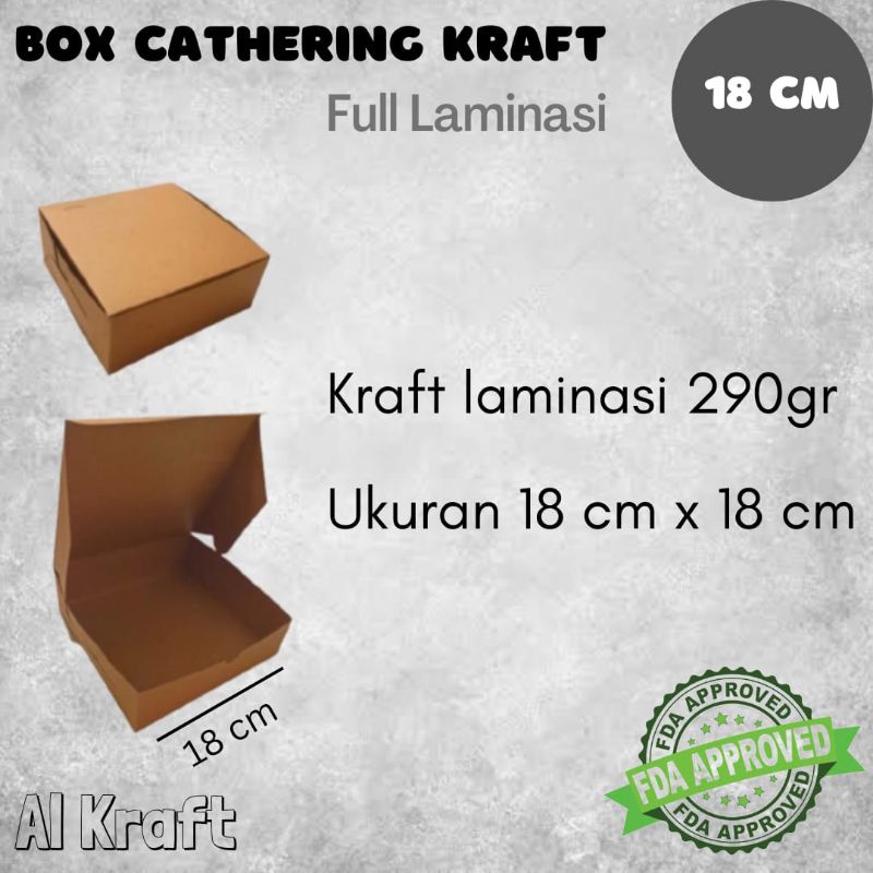 

Box Cathering Kraft 18