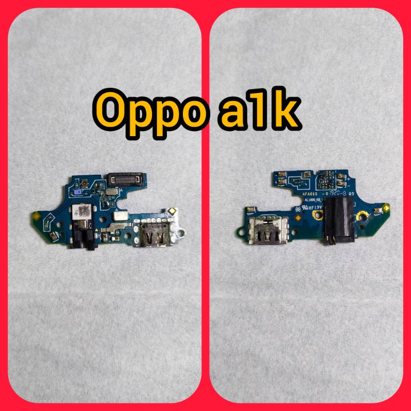 konektor cas papan konektor cas mic oppo a1k