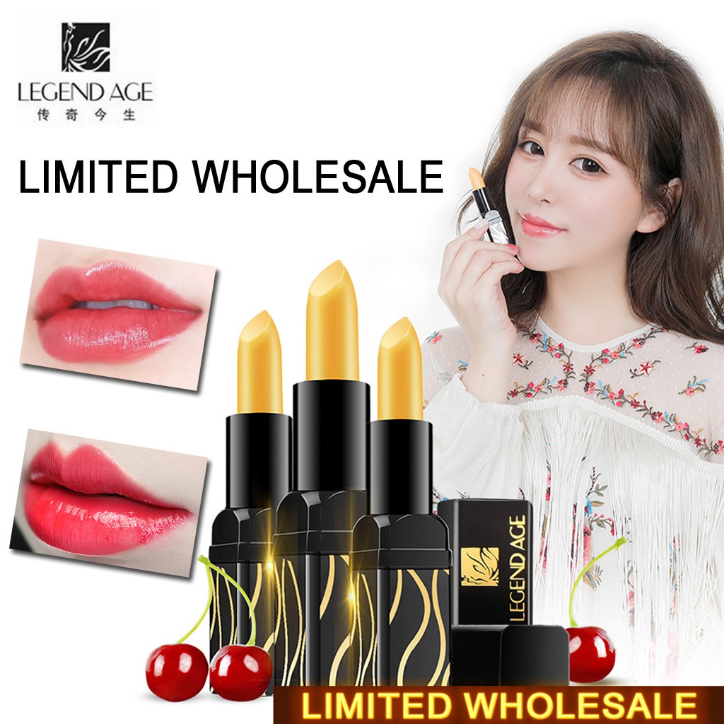 LIPSTICK AJAIB Legend Age Healthy Cherry Lipstik 3in1 Lipcare Lipstick | Lipbalm | Lipmask GARANSI Original 100%