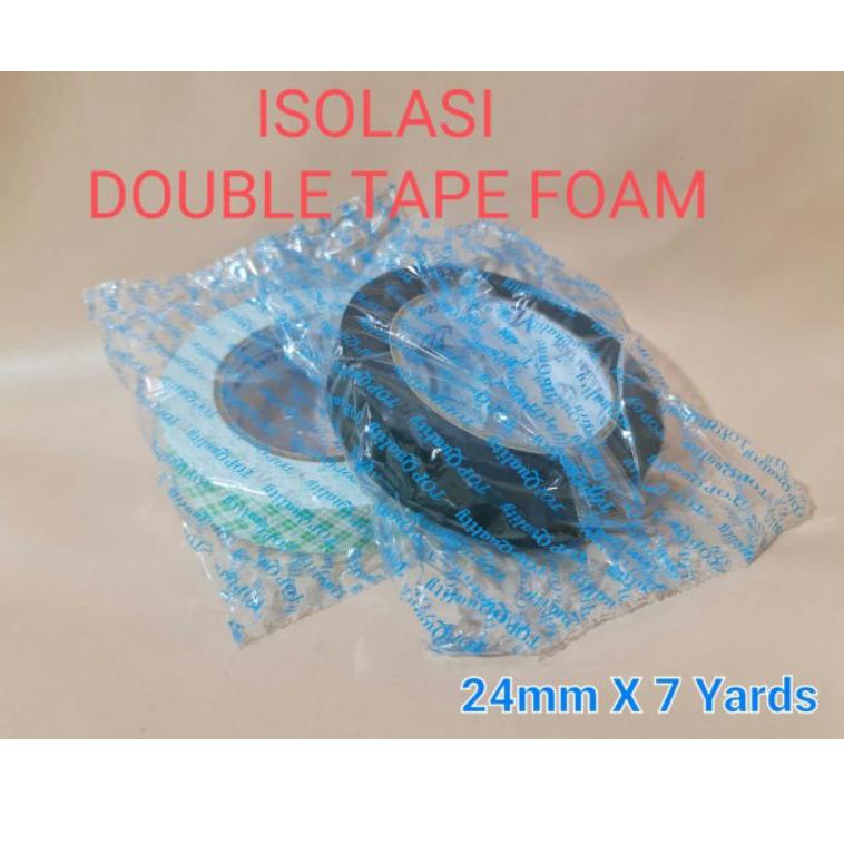 

▲ Isolasi Double Tape PE Foam 24 mm x 7 yards は