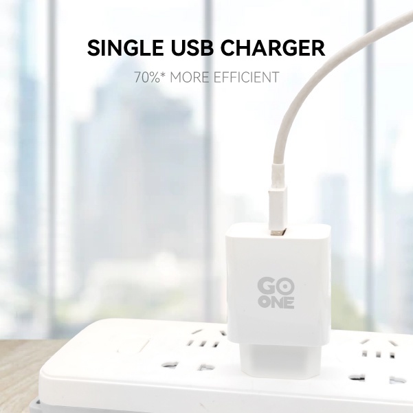 GOONE Kepala Charger Fast Charging Single Port USB Quick 3.0 Charger