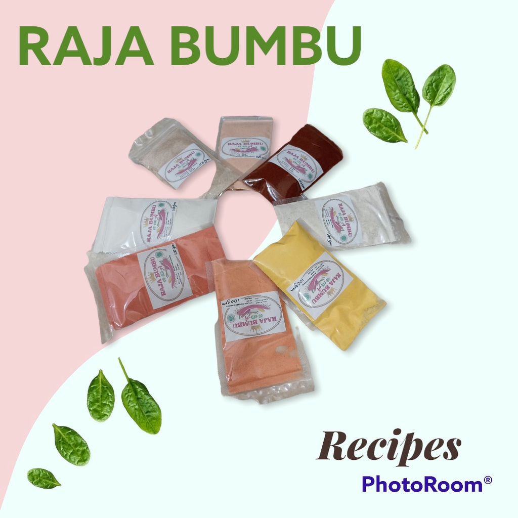 Praktis DAN Hemat Rempah Bumbu Dapur dan Kaldu PREMIUM Kemasan 100 gram- Bubuk Kunir/Jahe/Lada/Kayu Manis/Kaldu/Pala BAGI