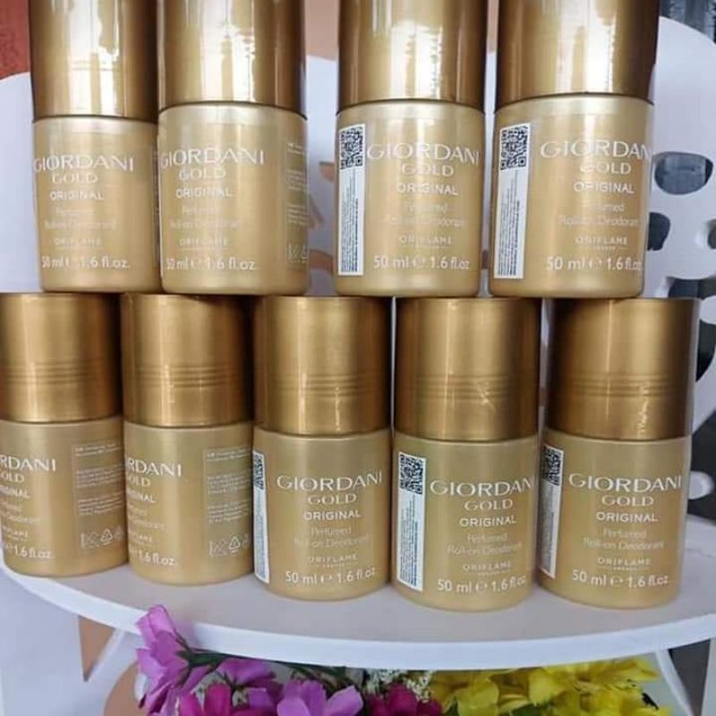 Giordani Gold Original Perfumed Deodorant Roll On// Miss Giordani Roll On/Mister Giordani