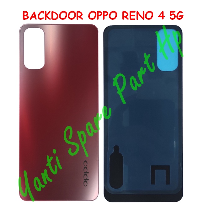 Backdoor Tutup Belakang Oppo Reno 4 5G Original Terlaris New