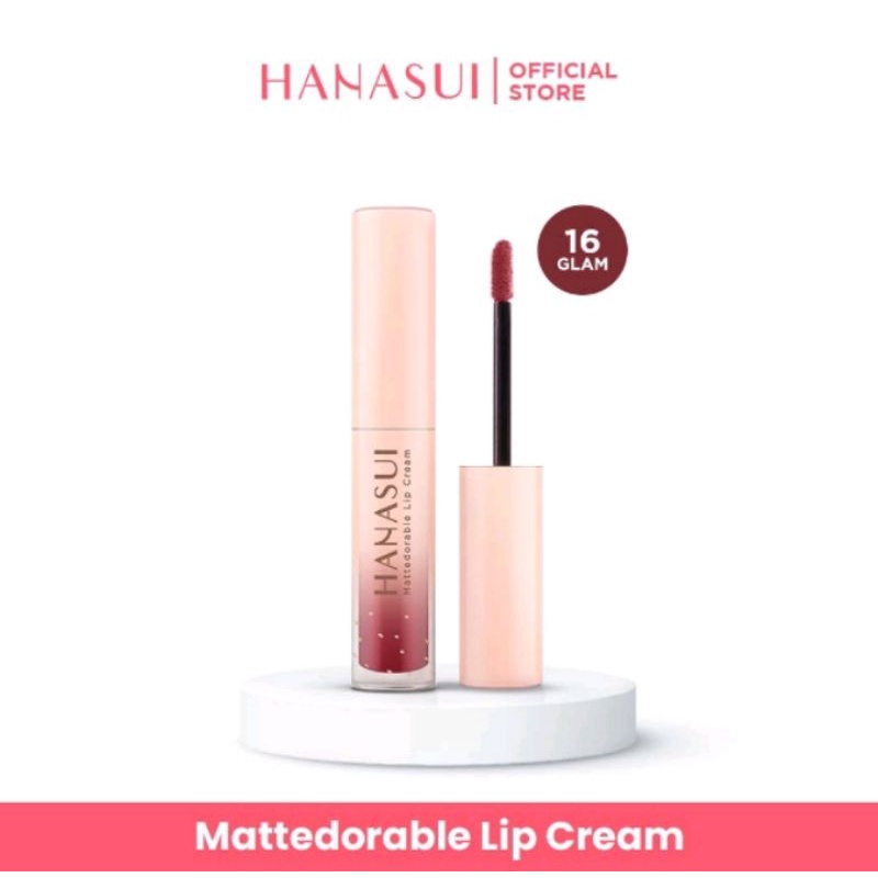 ✨SHASYA✨LIP CREAM HANASUI GLAM MATTEDORABLE ON CHEEK VELVEL MATTE FINISH BEST SELLER PRODUCT