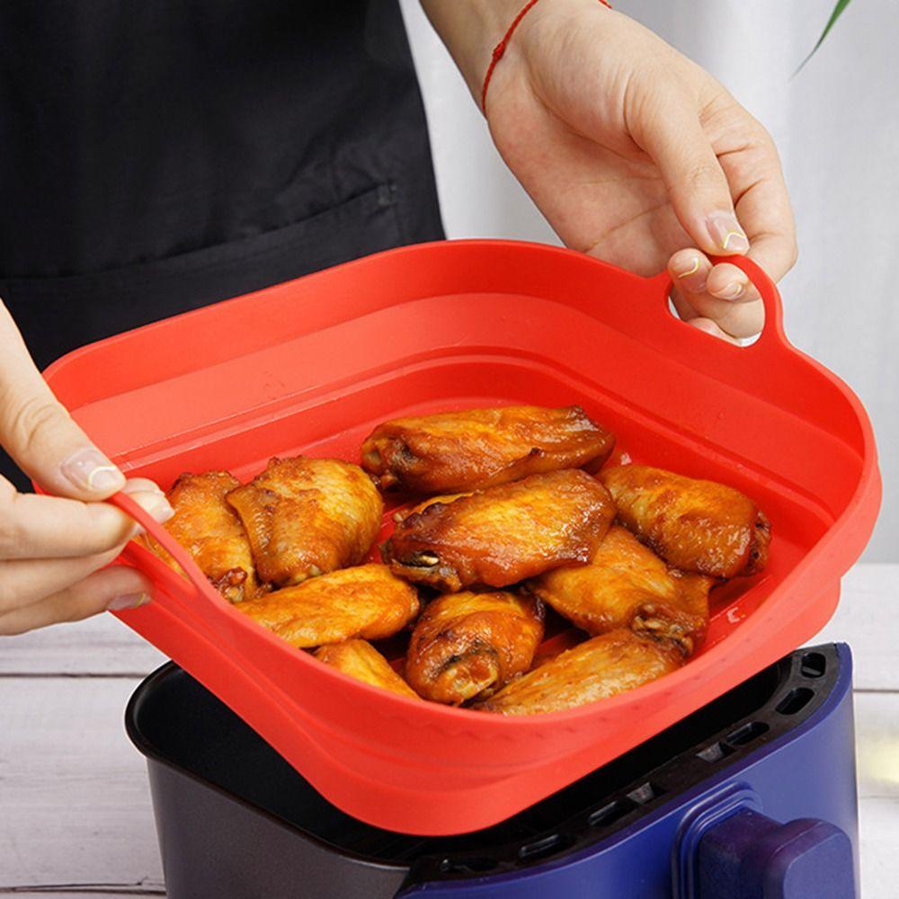 Preva Square Silicone Pot Pengganti Memasak Reusable Baking Basket