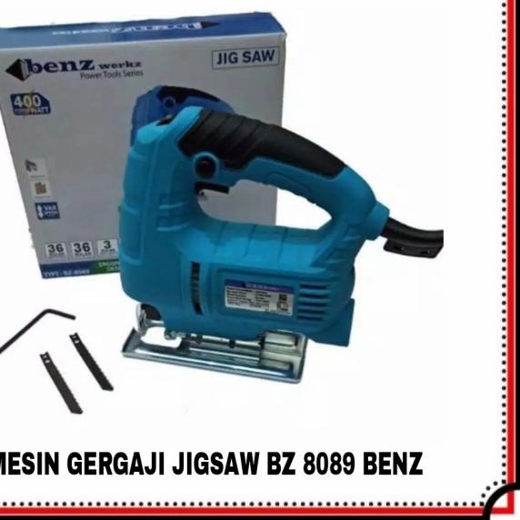 Mesin Jigsaw Gergaji Listrik Potong Kayu Triplek Jig Saw Benz