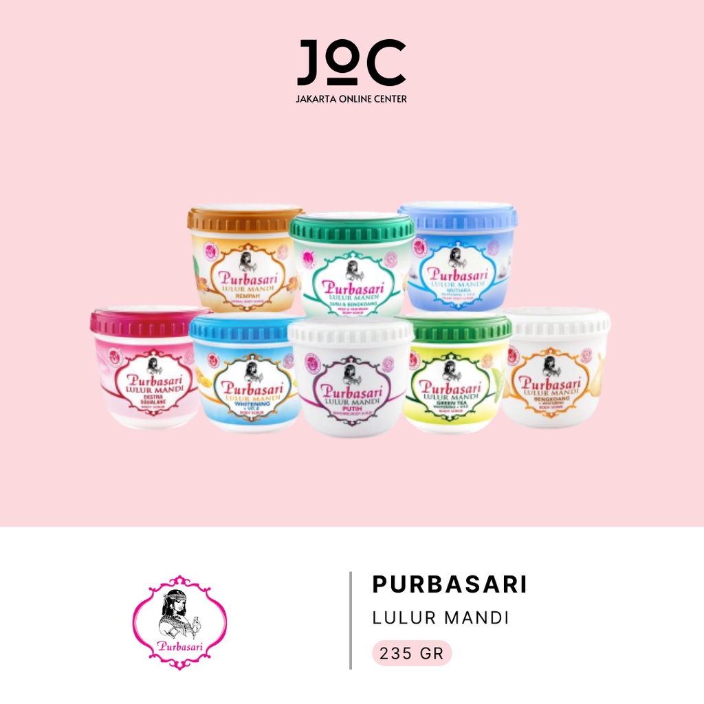 Purbasari Lulur Mandi 235gr