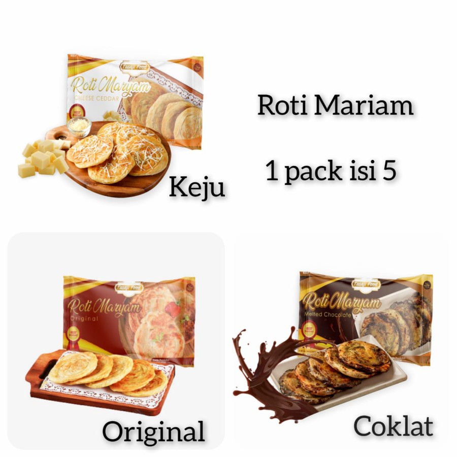 Roti Maryam Cokelat / Cane Coklat Lumer