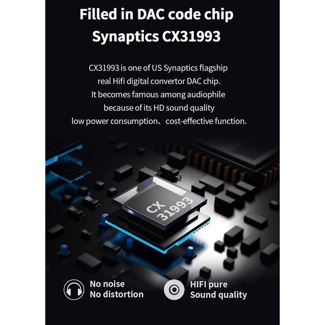 JCALLY TC30 USB Type C Audio Jack Upgrade Cable CCA CRA KZ EDX PRO TRN - Dual Pin