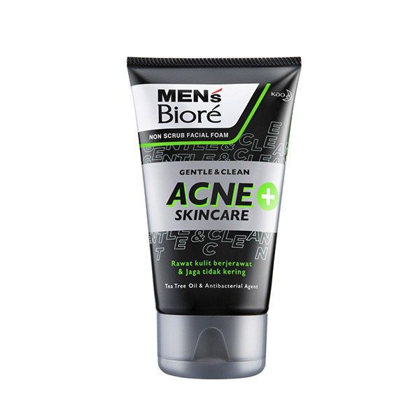 MENS BIORE GENTLE CLEAN ACNE SKINCARE 40GR